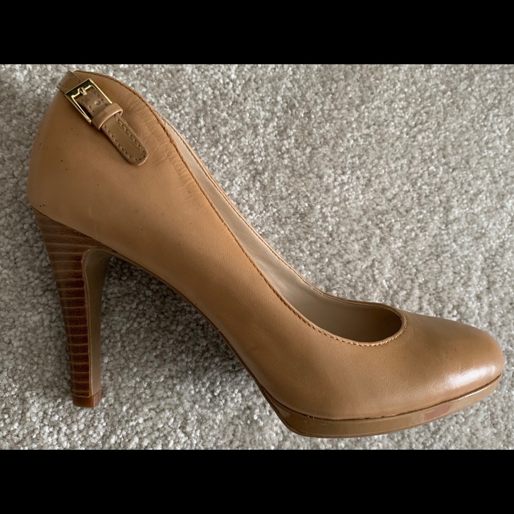 NEW ‘Franco Sarto’ Leather Pumps - Tan
